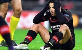 Javier 'Chicharito' Hernández no la pasó muy bien esta temporada en Alemania.