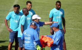 Jorge Luis Pinto realizó este miércoles su último entrenamiento antes de brindar la lista de convocados.