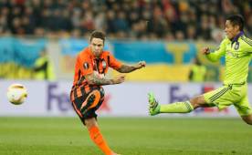 Andy Najar jugó todo el partido en la derrota del Anderlecht por la Europa League.