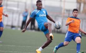 Romell Quioto jugó la segunda parte del amistoso ante la UPNFM. (FOTOS: Juan Salgado)