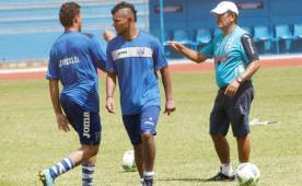 Mario Martínez se sumó al microciclo que realiza la Selección de Honduras en el estadio Olímpico. Foto Neptalí Romero