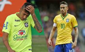 Brasil sufre mucho cuando no está su principal figura; Neymar.