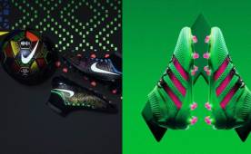 Las diferentes marcas deportivas se han robado la atención de todo el mundo este año con sus impresionantes diseños. Los tacos de Luis Suárez y Cristiano Ronaldo se destacan.