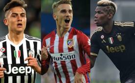 ¿Pagarías tantos millones por futbolistas como Dybala, Griezmann y Pogba?