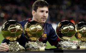Lionel Messi lleva ya cuatro Balones de Oro en su carrera.