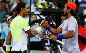 Tras dos horas y 15 minutos, Verdasco eliminó a Rafa Nadal del torneo en Miami. (AFP)