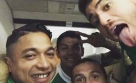 Los Cristian Gamboa y Emilio Izaguirre han demostrado su buena relación en el Celtic. (Cristian Gamboa)