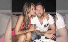 Antonella subió esta foto romántica junto a su marido el crack Leo Messi. Foto tomada del Instagram de Antonella.