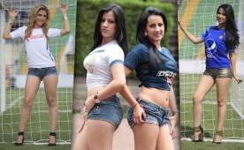 Te presentamos un Top de chicas que han engalanado la previa de los clásicos Olimpia-Motagua en DIEZ.