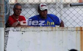 Horacio Londoño estuvo desde el cero dirigiendo el partido contra Platense.