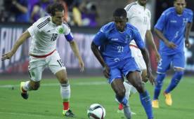 Andrés Guardado criticó a la selección de Honduras luego del juego de anoche en el NRG Stadium de Houston que terminó 0-0. Foto Juan Salgado / Enviado Especial