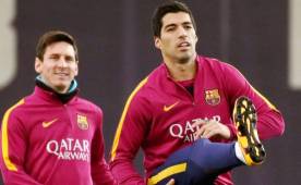 Luis Suárez está feliz de su estadía en el Barcelona, de momento es uno de los goleadores.