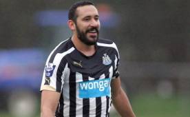 El jugador argentino estará este fin de semana en el banquillo del Newcastle ante el Aston Villa. Foto AFP
