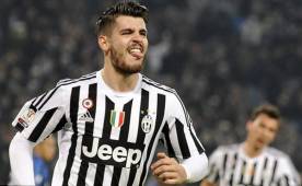 El delantero español ex Real Madrid, Álvaro Morata, fue la gran figura de la Juventus.