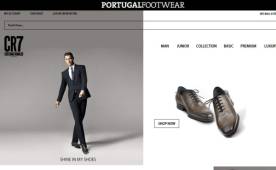 Los zapatos de Cristiano Ronaldo también se venden vía internet.