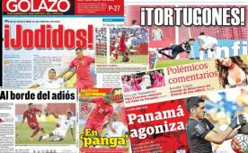 Los titulares principales del empate de Panamá ante Honduras.