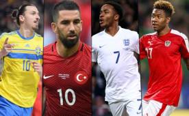 Estos grandes jugadodres no tuvieron una buena actuación con sus selección en el torneo más importante del Viejo Continente.