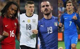Estos grandes jugadores conforman el equipo ideal de la Eurocopa por du destacada participación en cada uno de sus puestos.