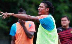 Carlo Costly está entrenando con Real España desde la semana anterior, el jugador tiene seis meses de inactividad.