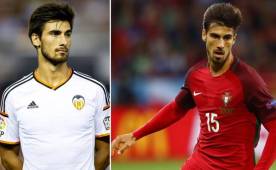 El mediocampista André Gomes será presentado este martes como jugador del Barcelona.