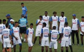 Los jugadores catrachos no quieren perder las esperanzas de clasificar a la hexagonal final rumbo a Rusia.