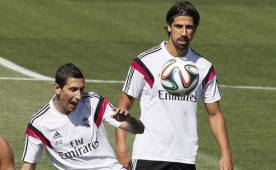 Ángel Di María se va del Real Madrid y Sami Khedira se queda en el equipo blanco. (EFE)