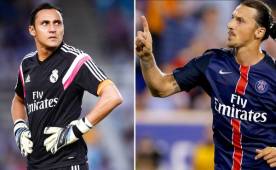 Keylor Navas tiene la misión hoy de frenar el ímpetu goleador de Ibrahimovic.
