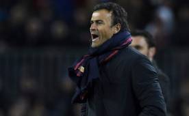 A Luis Enrique le preguntaron sobre la decisión del Real Madrid de expulsar a aficionados que gritaron insultos a Messi y dice que si hacen eso se quedarán sin afición. Foto AFP