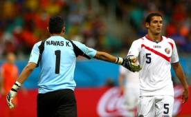 Celso Borges y Keylor Navas fueron compañeros en el Mundial de Brasil 2014 con la selección de Costa Rica.