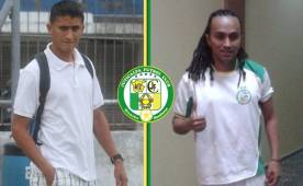 Rigoerto Padilla y Wilmer García son los nuevos jugadores del Juticalpa FC de la Primera División de Honduras.