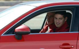 James Rodríguez fue multado por la policía.