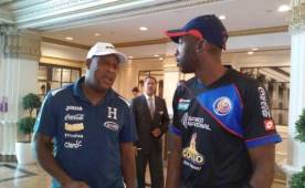 Medford, cuando era técnico de Honduras, tuvo un ameno encuentro con Wanchope en Estados Unidos.