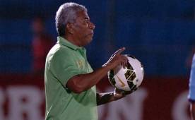 Héctor Castellón asegura que les faltó un poco de fortuna ante Vida porque 'creamos cuatro claras y ellos una'. Foto Samuel Zelaya