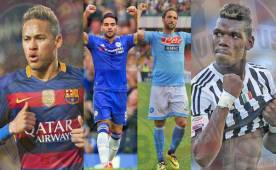 Neymar, Falcao, Higuaín y Pogba han agitado este día el mercado europeo de rumores y fichajes.
