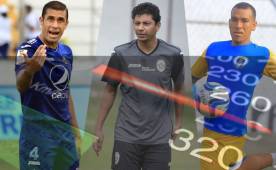 Leo Isaula del Honduras, Mauricio Sabillón de Marathón y Júnior Izaguirre de Motagua, son los llevan arriba de los 400 partidos. Foto DIEZ