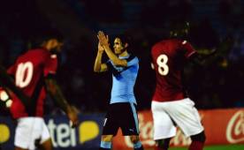 Edinson Cavani es pieza clave en la ofensiva de la selección uruguaya.