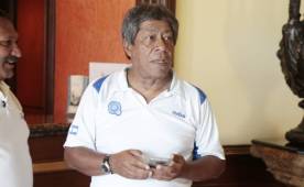 Ramón Maradiaga confía en sacar un triunfo esta noche frente a Honduras. Foto Juan Salgado.