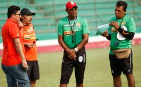 Carlos Pavón dice que su equipo llega motiva al clásico ante Olimpia de este sábado en el Yankel Rosenthal, quiere el triunfo. Fotos Neptalí Romero