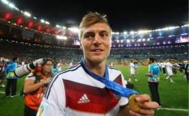 Toni Kroos, favorito de la selección campeona para los internautas alemanes.