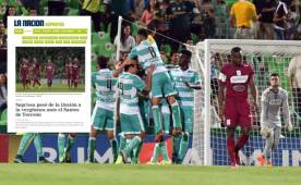 La prensa de Costa Rica fue muy crítica con la paliza que le dieron al Saprissa.