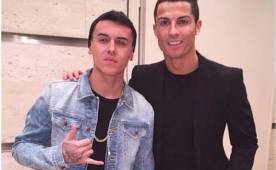 La fiesta de Cristiano contó con la contratación del cantante colombiano Kevin Roldán.