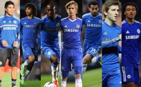 Ulises Dávila, Nathan Aké, Victor Moses, Tomas Kalac, Mohamed Salah, Marko Marin y Juan Cuadrado.