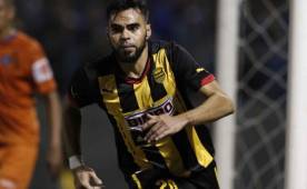 Frank Arévalo le dio el triunfo a Real España contra Motagua el sábado anterior. Se va consolidando en la zona baja del club.