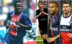 Julio Dely Valdés marcó una época goleadora en el PSG de Francia.