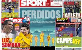 Las principales portadas de este jueves tras la victoria del Atlético.