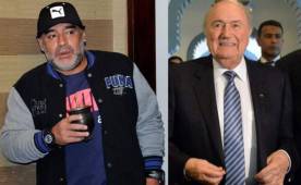 Maradona no anduvo con rodeos para criticar a la Fifa.