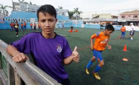 Roger Medina estuvo 10 años en la academia de fútbol de Néstor Matamala. Foto Neptalí Romero