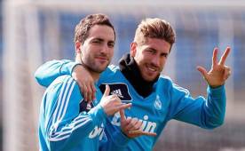 Gonzalo Higuaín lo une una buena amistad con el defensa de Real Madrid, Sergio Ramos.