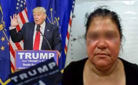 Donald Trump candidato a la presidencia de Estados Unidos y una migrante hondureña que recibió una paliza oir cioyotes resaltan este día.