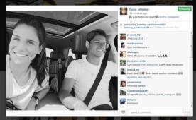 Esta es la publicación de la novia oficial del Chicharito Hernández.